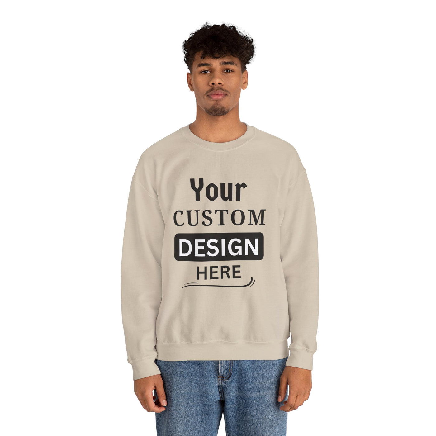 Custom Unisex Heavy Blend Crewneck Sweatshirt