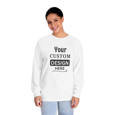 Custom Unisex Classic Long Sleeve T-Shirt